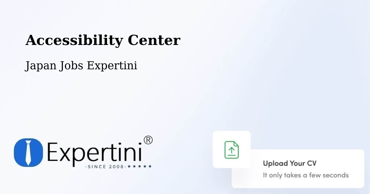 Accessibility Statement – Misawa Shi - Japan Jobs Expertini