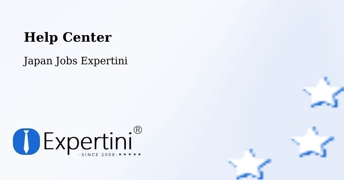 Help Center – Misawa Shi - Japan Jobs Expertini