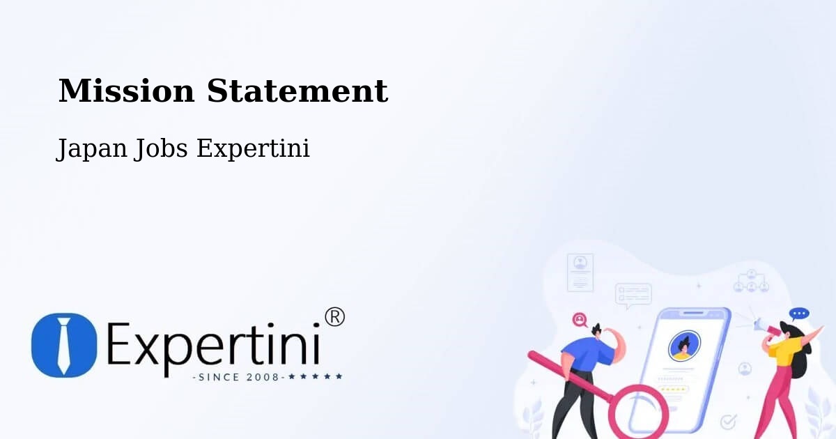 Corporate Mission – Misawa Shi - Japan Jobs Expertini